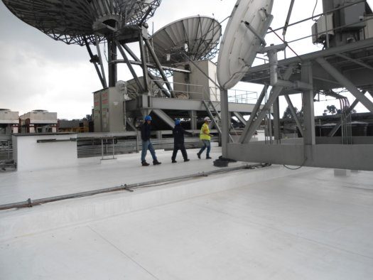 Sistema de impermeabilización en geomembrana de PVC en la cubierta del NAP de las Américas de Terremark Inc. - Bogotá D.C.