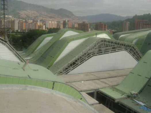 Impermeabilización Cubierta de Coliseo de Combate Estadio Atanasio Girardot - Medellín
